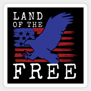 Land of the free Sticker